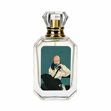 Green Valley – Customized Photo Perfume Bottle | Unisex Fragrance | 50ml